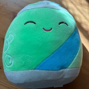 Squishmallows Soft Green and White Plush